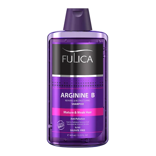 شامپو تقویت کننده، براق کننده و احیا کننده مو آرژنین B فولیکا | Fulica